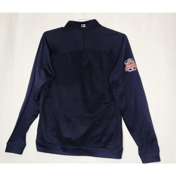 Auburn Tigers 2014 Championship Cutter & Buck Quarter Zip Men's Large Pullover - Picture 2 of 6